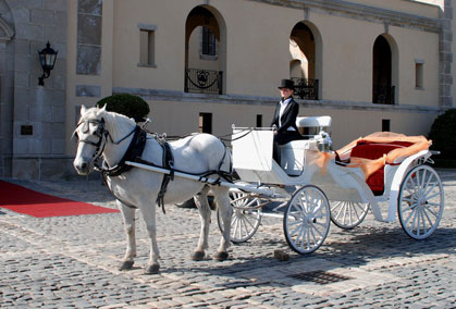 Victorian Wedding Carriage